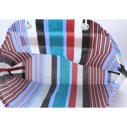 MARNI マルニ MARNI MARKET マルニマーケット ストライプ トートバッグ