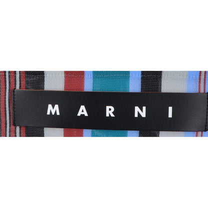 MARNI マルニ MARNI MARKET マルニマーケット ストライプ トートバッグ