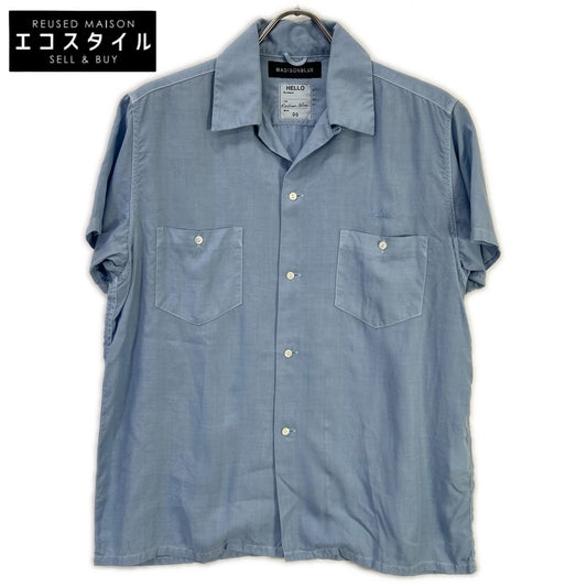 MADISON BLUE マディソンブルー ブルー レーヨン ボーリングシャツ トップス