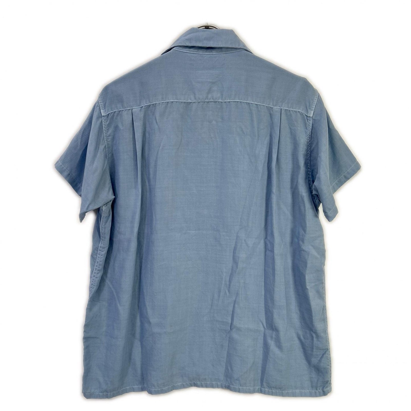 MADISON BLUE マディソンブルー ブルー レーヨン ボーリングシャツ トップス