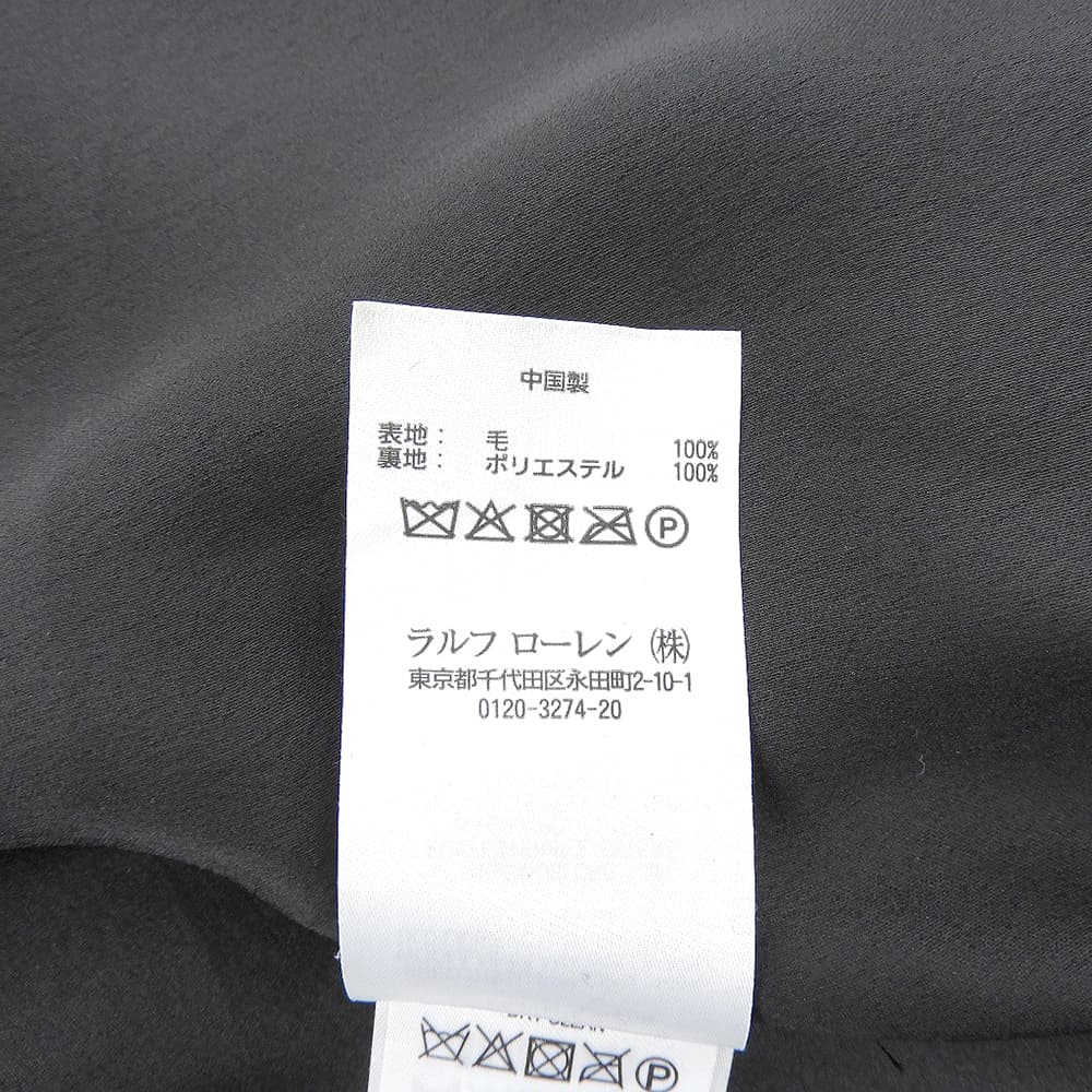 POLObyRalphLauren ポロラルフローレン ノースリーブ ウールワンピース レディース グレー 4 ワンピース