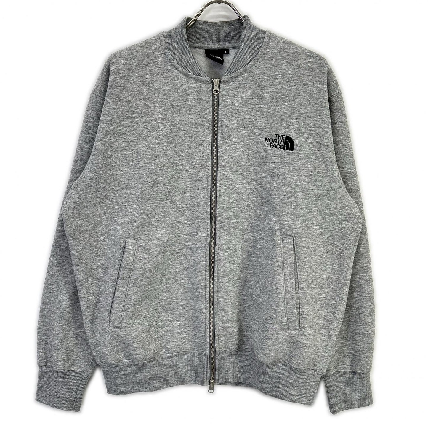 THE NORTH FACE ノースフェイス NT62336 グレー Bomber Sweat JKT トップス