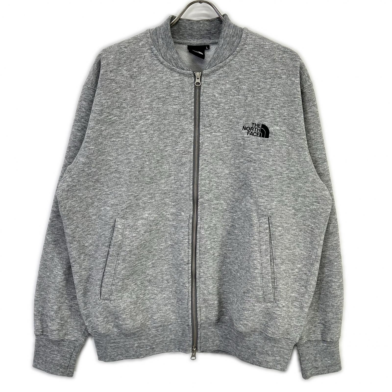 THE NORTH FACE ノースフェイス NT62336 グレー Bomber Sweat JKT トップス