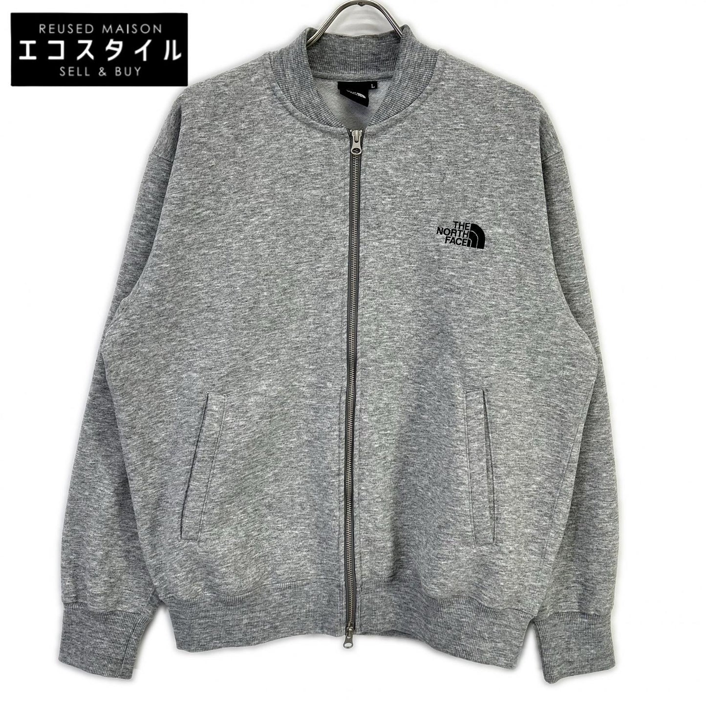 THE NORTH FACE ノースフェイス NT62336 グレー Bomber Sweat JKT トップス