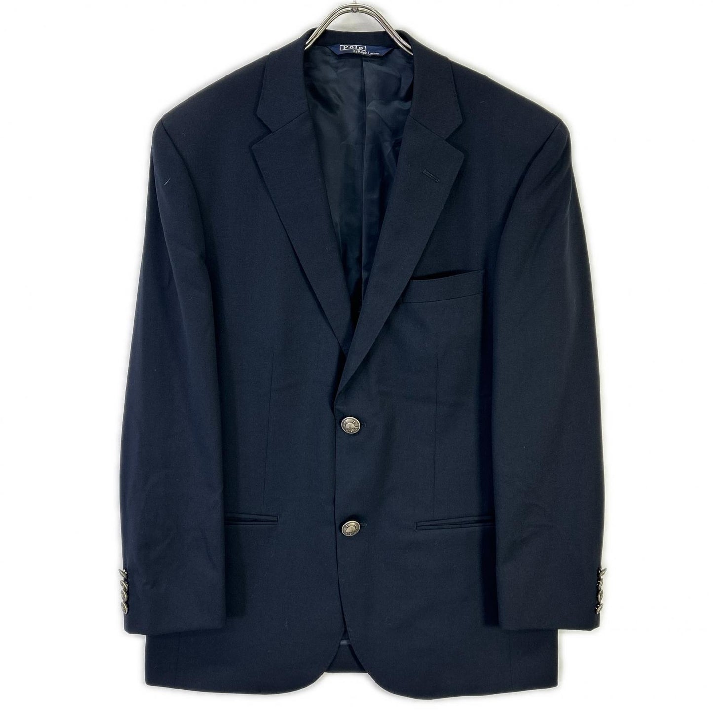 POLObyRalphLauren ポロラルフローレン ネイビー シルバーボタン シングルジャケット ジャケット