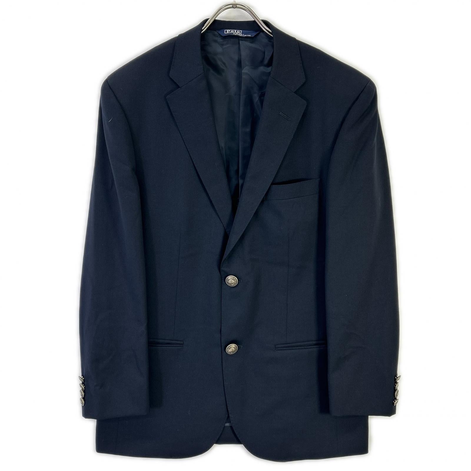 POLObyRalphLauren ポロラルフローレン ネイビー シルバーボタン シングルジャケット ジャケット