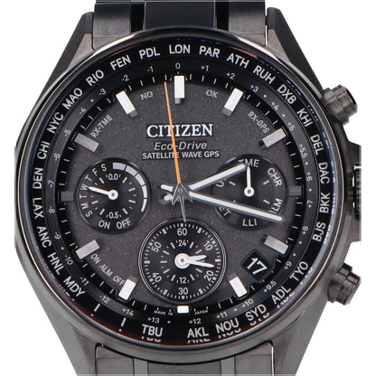 CITIZEN シチズン 【美品】CC4004-58E F950 ATTESA アテッサ クロノグラフ エコ・ドライブGPS衛星電波 腕時計