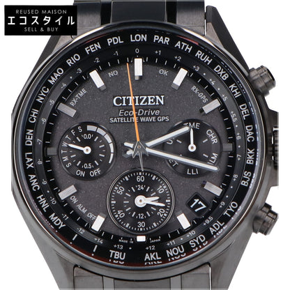 CITIZEN シチズン 【美品】CC4004-58E F950 ATTESA アテッサ クロノグラフ エコ・ドライブGPS衛星電波 腕時計