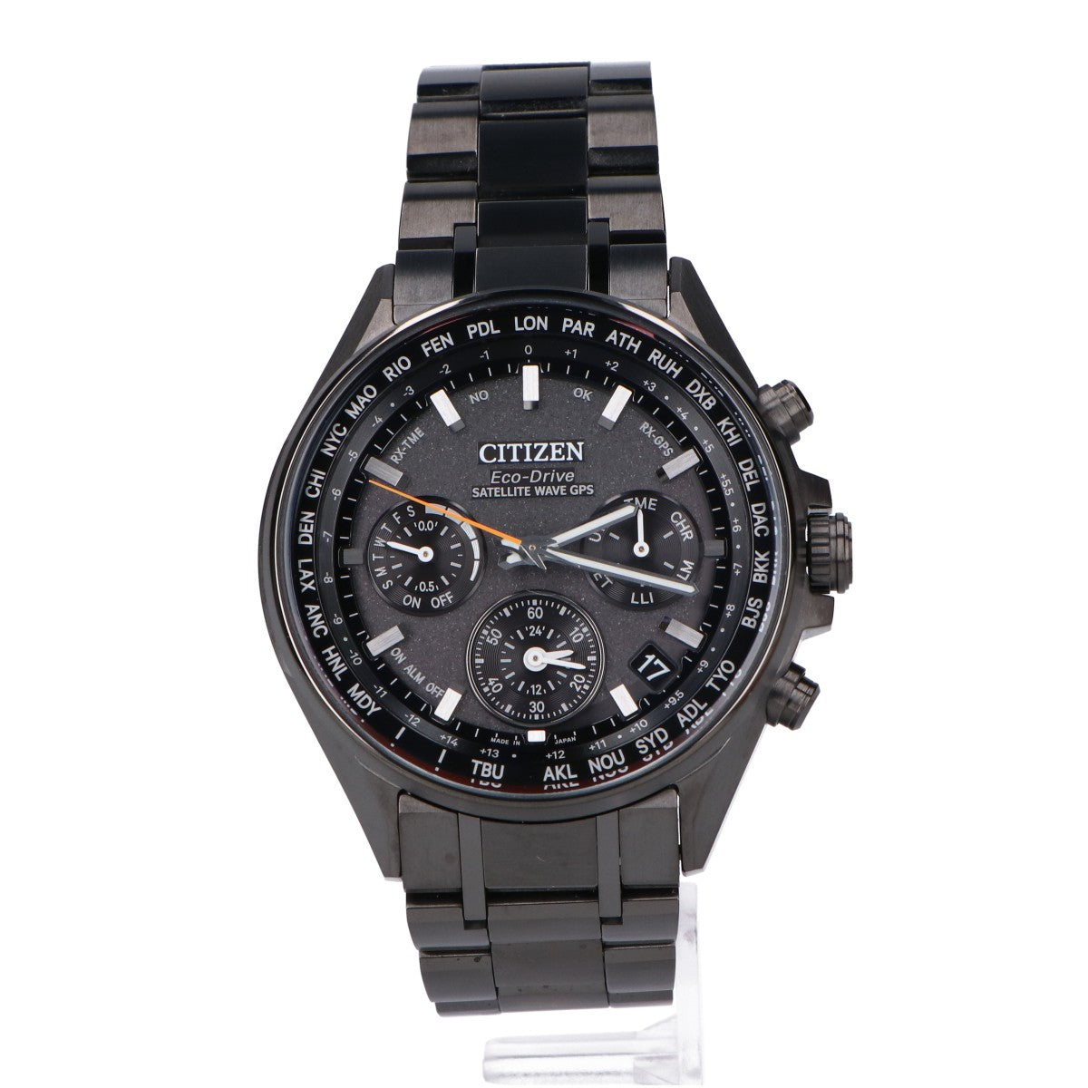 CITIZEN シチズン 【美品】CC4004-58E F950 ATTESA アテッサ クロノグラフ エコ・ドライブGPS衛星電波 腕時計