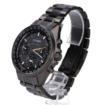 CITIZEN シチズン 【美品】CC4004-58E F950 ATTESA アテッサ クロノグラフ エコ・ドライブGPS衛星電波 腕時計