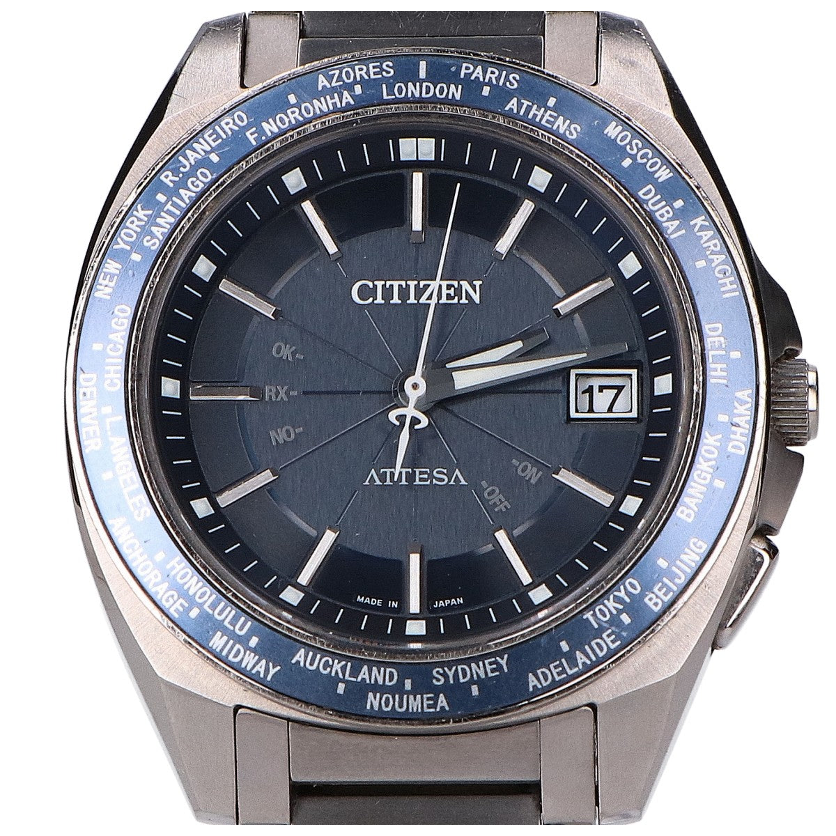 CITIZEN シチズン ATD53-3092 H148 ATTESA アテッサ デイト エコ・ドライブ電波 腕時計