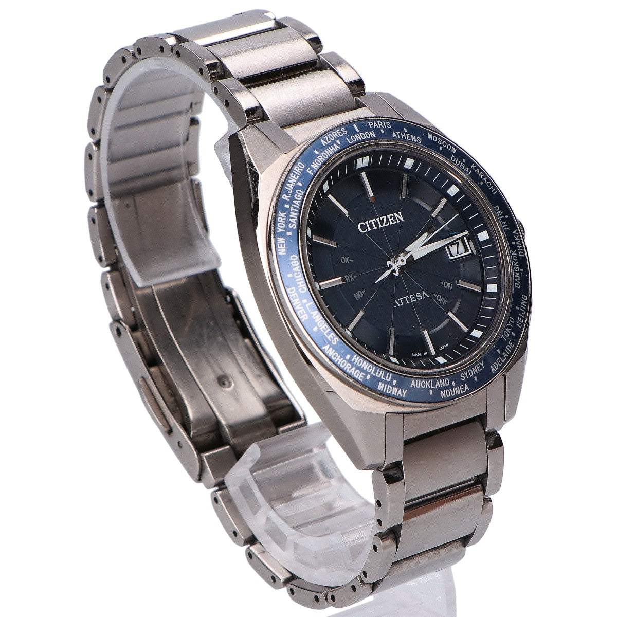 CITIZEN シチズン ATD53-3092 H148 ATTESA アテッサ デイト エコ・ドライブ電波 腕時計