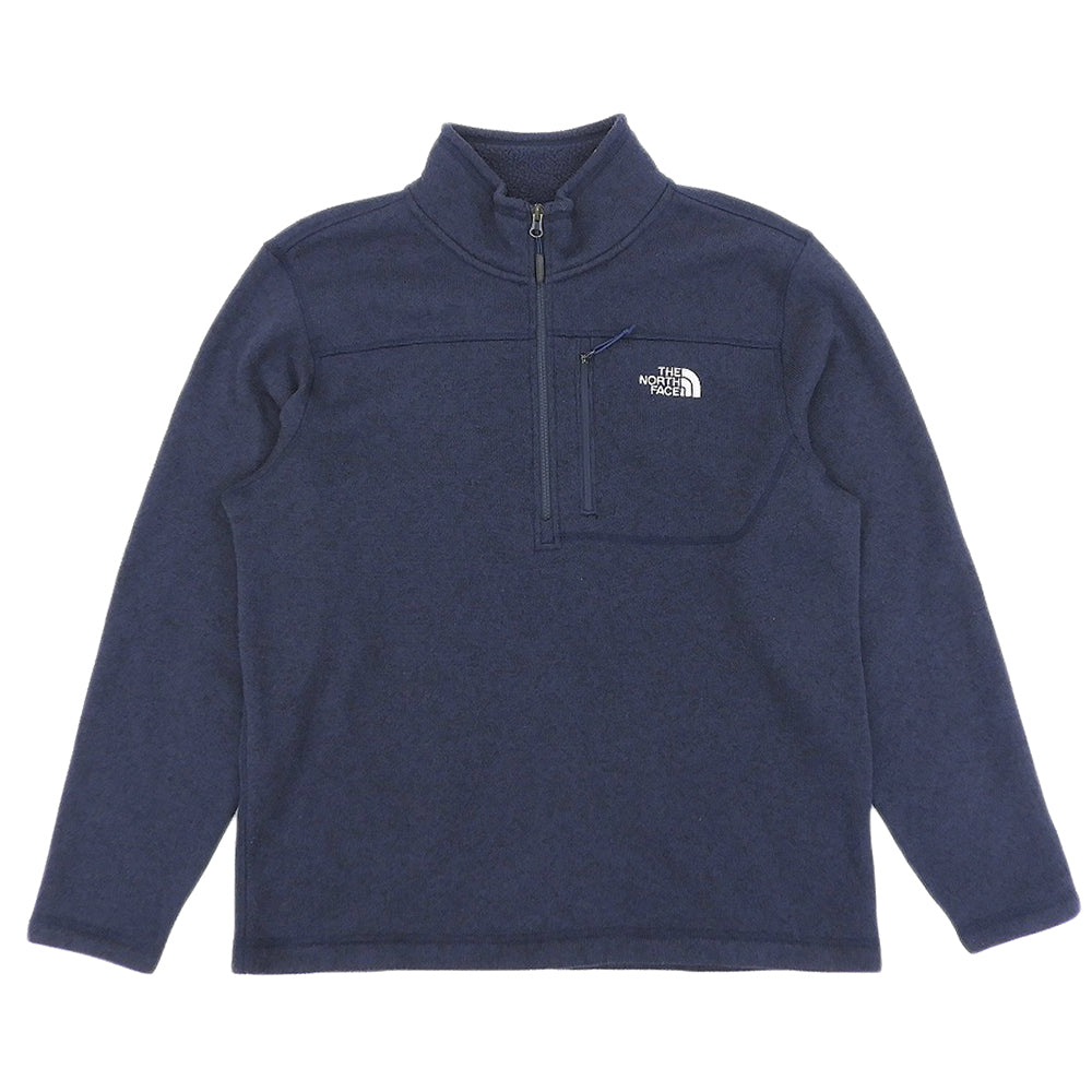 THE NORTH FACE ノースフェイス ジップアップ プルオーバー ジャケット トップス メンズ ネイビー L トップス