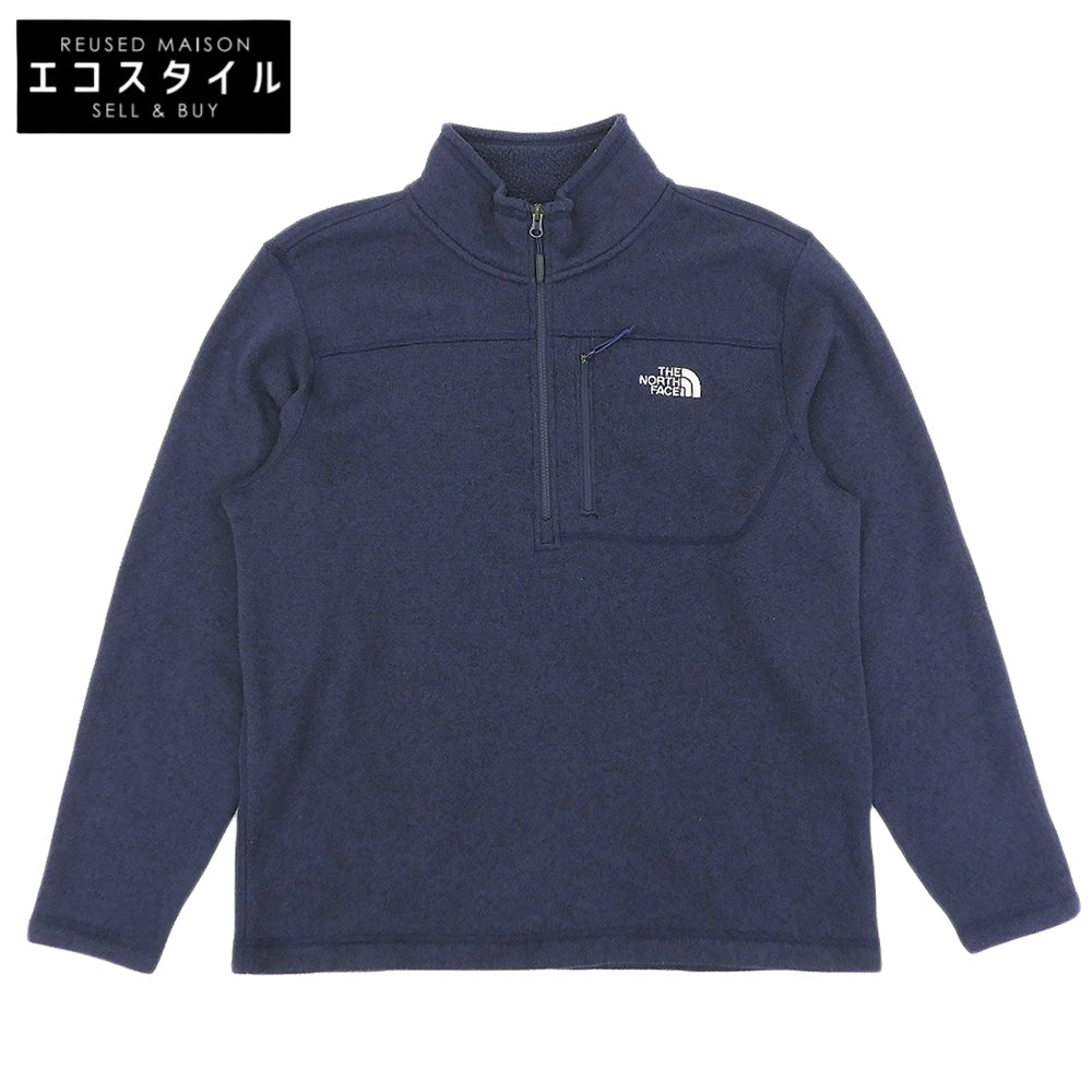 THE NORTH FACE ノースフェイス ジップアップ プルオーバー ジャケット トップス メンズ ネイビー L トップス