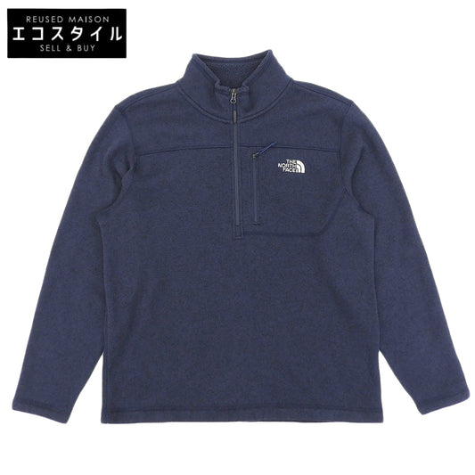 THE NORTH FACE ノースフェイス ジップアップ プルオーバー ジャケット トップス メンズ ネイビー L トップス