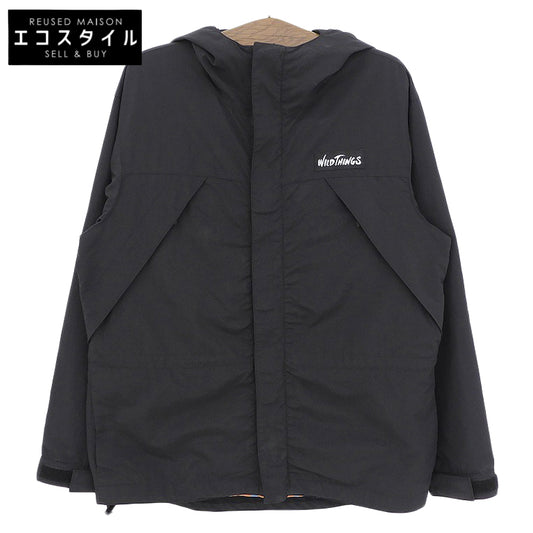 WILD THINGS ワイルドシングス CHAMONIX JACKET フーデッド ジップアップ ジャケット メンズ ブラック L WG-19016F ジャケット