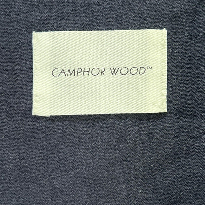CAMPHOR WOOD カンファーウッド CW0072 ネイビー リネン混 半袖 オールインワン オーバーオール オールインワン