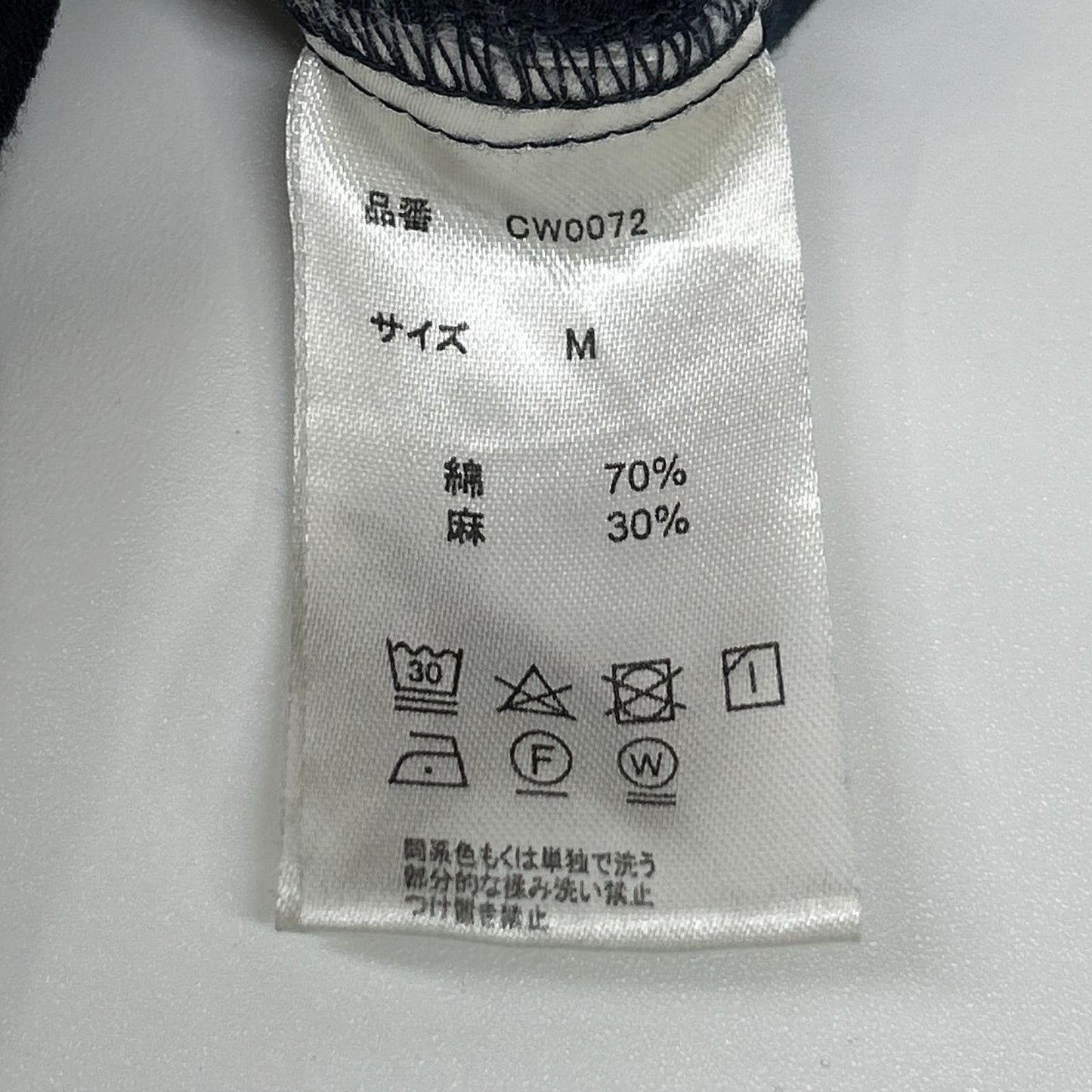 CAMPHOR WOOD カンファーウッド CW0072 ネイビー リネン混 半袖 オールインワン オーバーオール オールインワン
