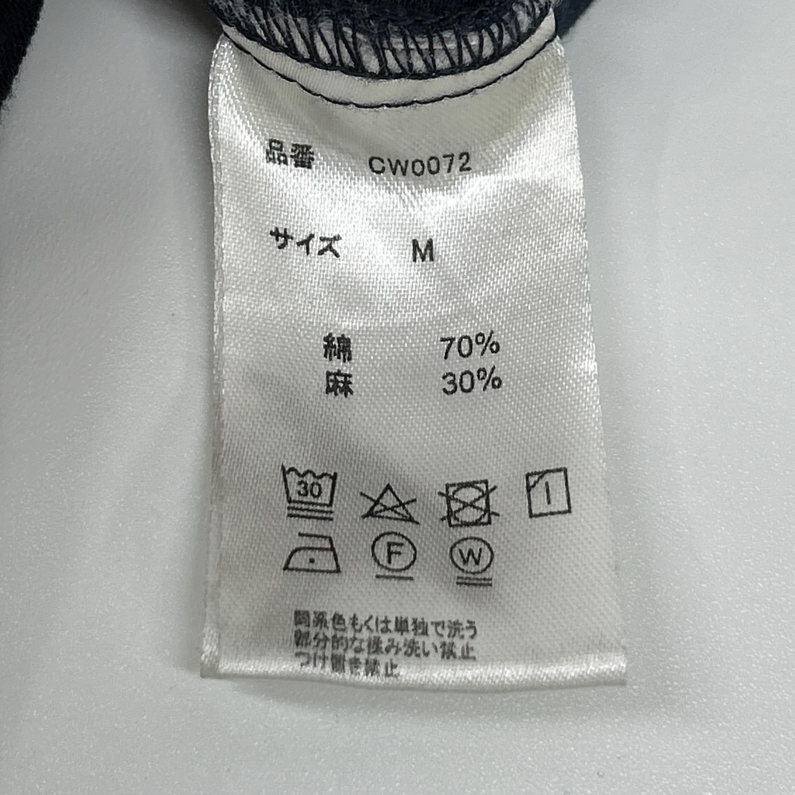CAMPHOR WOOD カンファーウッド CW0072 ネイビー リネン混 半袖 オールインワン オーバーオール オールインワン