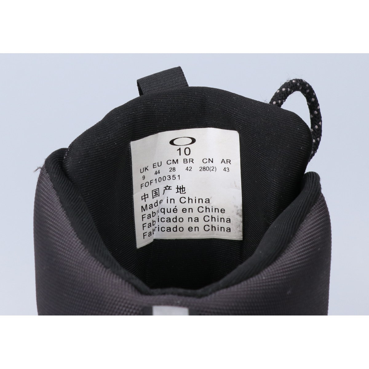 OAKLEY オークリー FOF100351 ブラック Vertex Boot トレッキングシューズ シューズ
