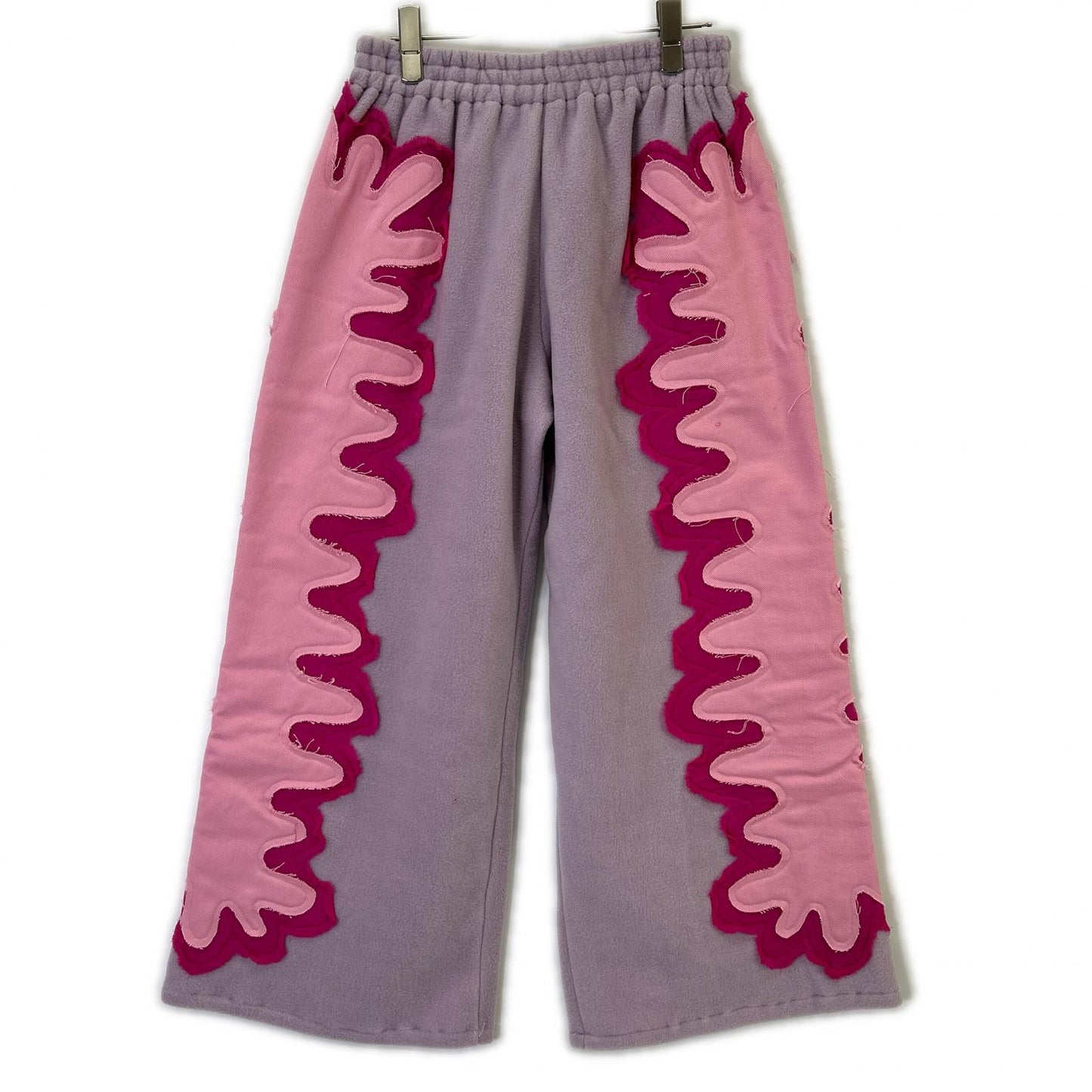 TYPICAL FREAKS ティピカルフリークス ピンク サイドデザイン ウール スウェットパンツ ボトムス