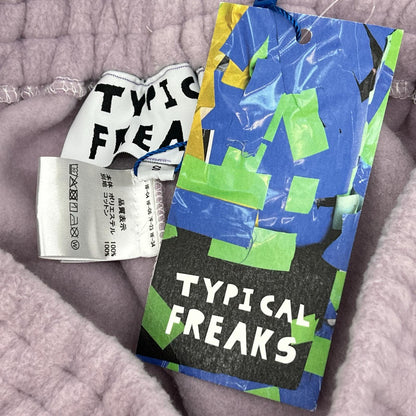 TYPICAL FREAKS ティピカルフリークス ピンク サイドデザイン ウール スウェットパンツ ボトムス