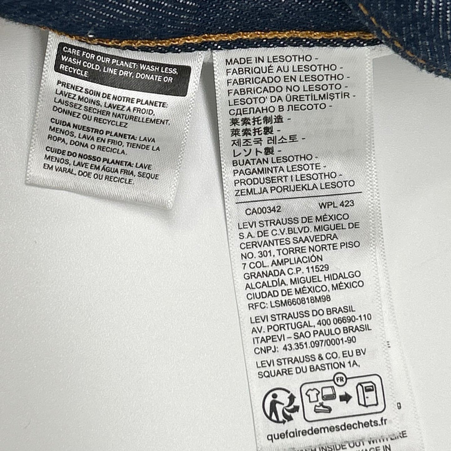 LEVI'S リーバイス 00501-0000 インディゴ 501 ORIGINAL ジーンズ RIGID ストレートデニムパンツ ボトムス