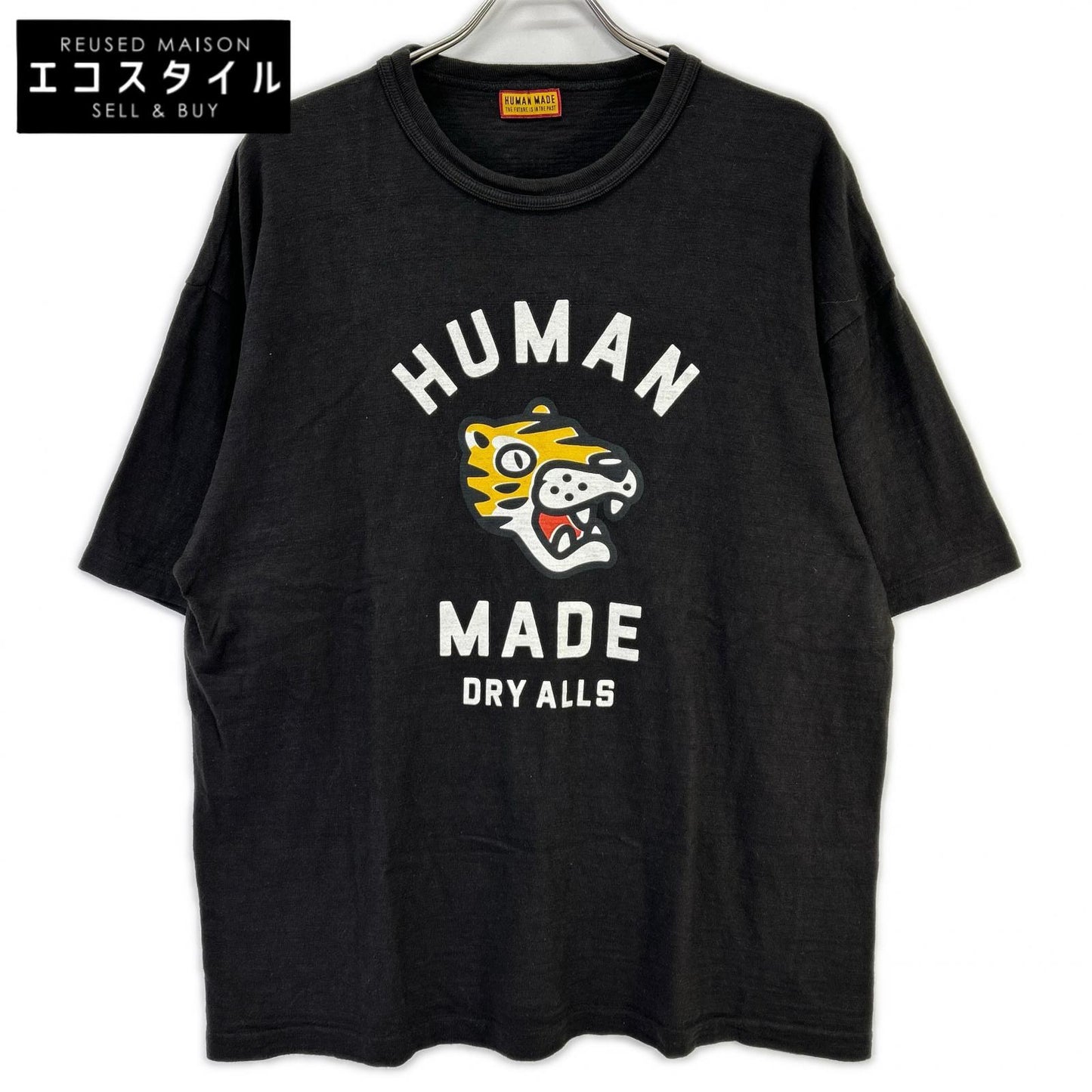 HUMAN MADE ヒューマンメイド ブラック タイガー GRAPHIC T-SHIRT トップス