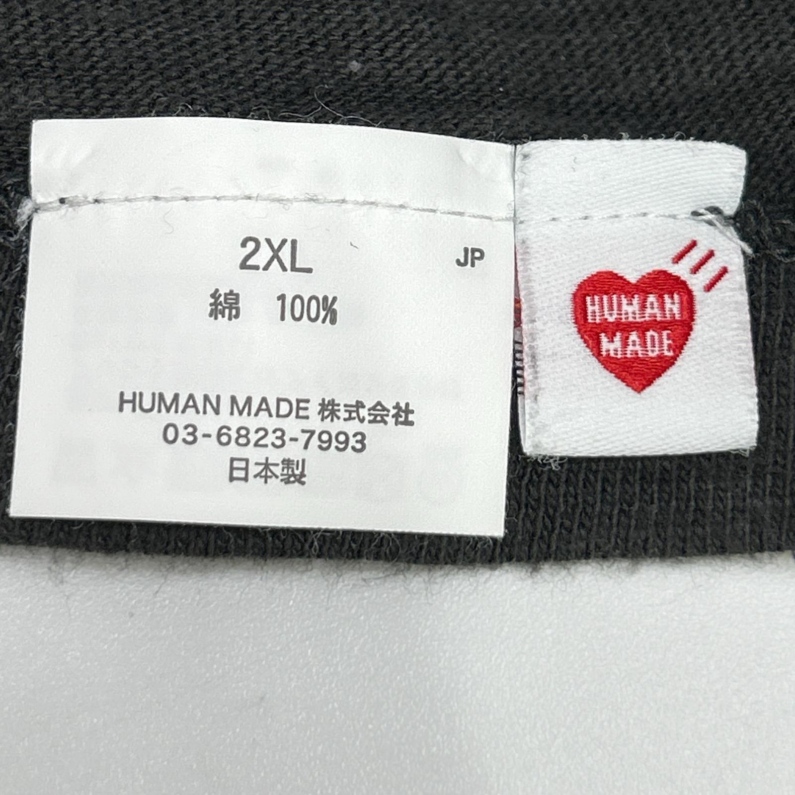 HUMAN MADE ヒューマンメイド ブラック タイガー GRAPHIC T-SHIRT トップス