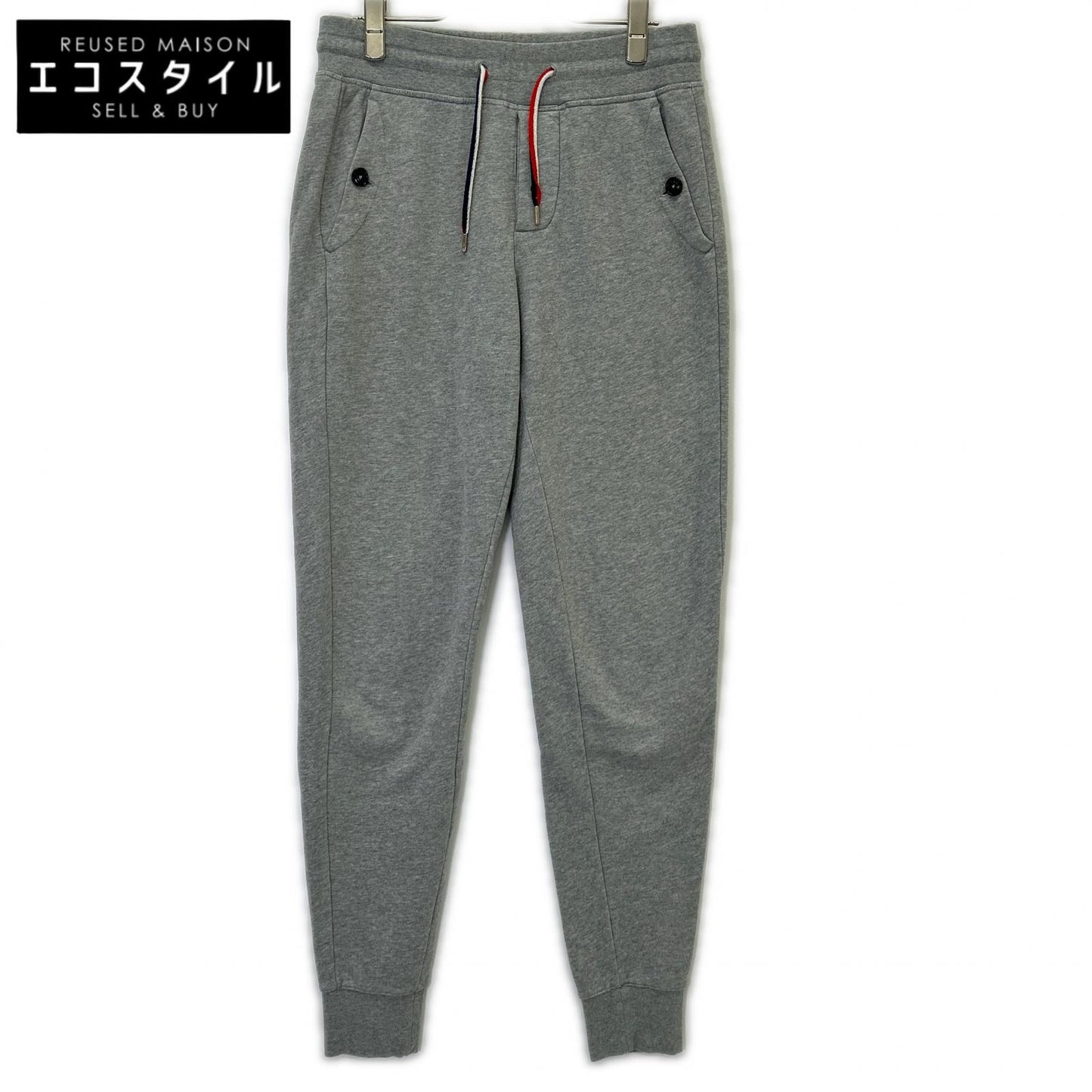 MONCLER モンクレール グレー PANTALONE スウェット イージーパンツ ボトムス