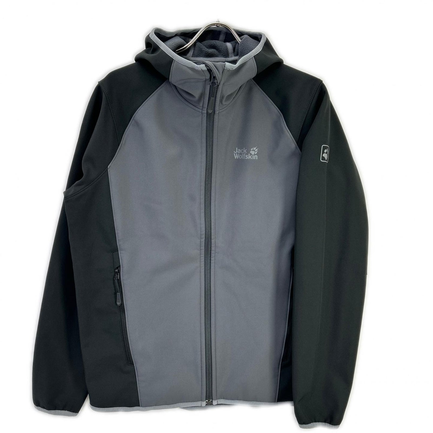 Jack Wolfskin ジャックウルフスキン ブラック×グレー ノーザンポイント ソフトシェルジャケット ジャケット