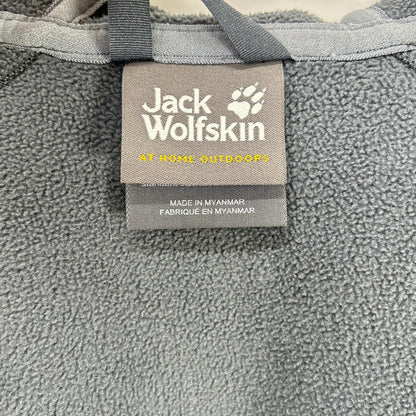 Jack Wolfskin ジャックウルフスキン ブラック×グレー ノーザンポイント ソフトシェルジャケット ジャケット