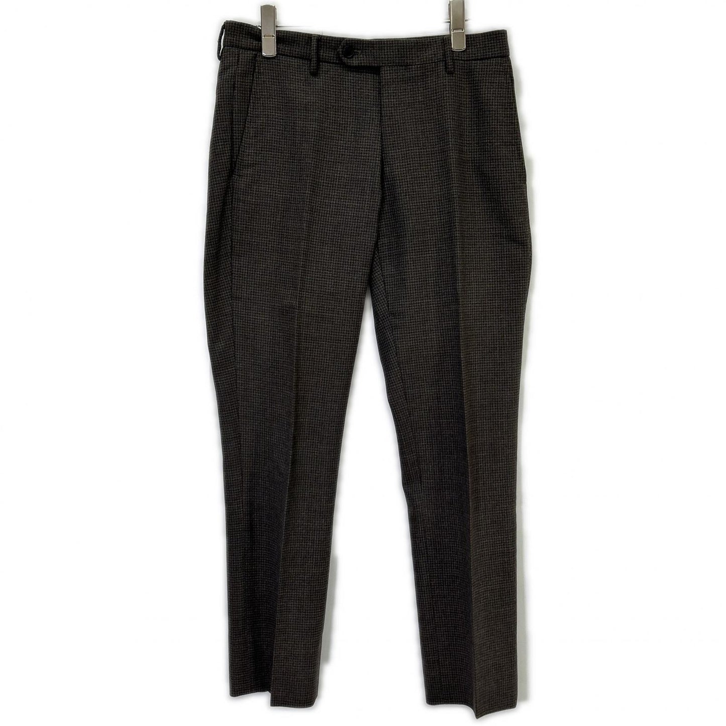 green label relaxing グリーンレーベルリラクシング 【WORK TRIP OUTFITS】ブラウン チェック柄 セットアップ スーツ セットアップ
