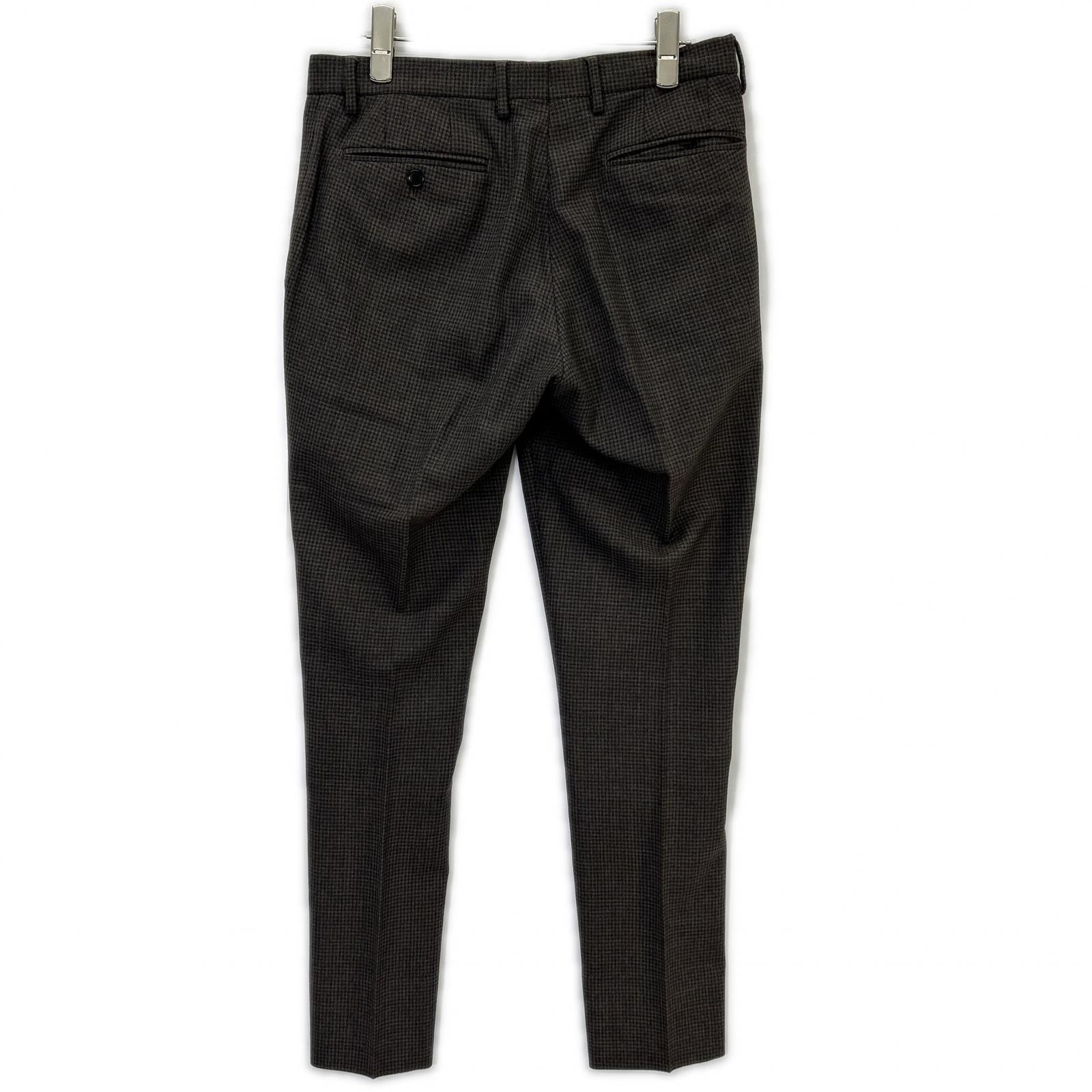 green label relaxing グリーンレーベルリラクシング 【WORK TRIP OUTFITS】ブラウン チェック柄 セットアップ スーツ セットアップ