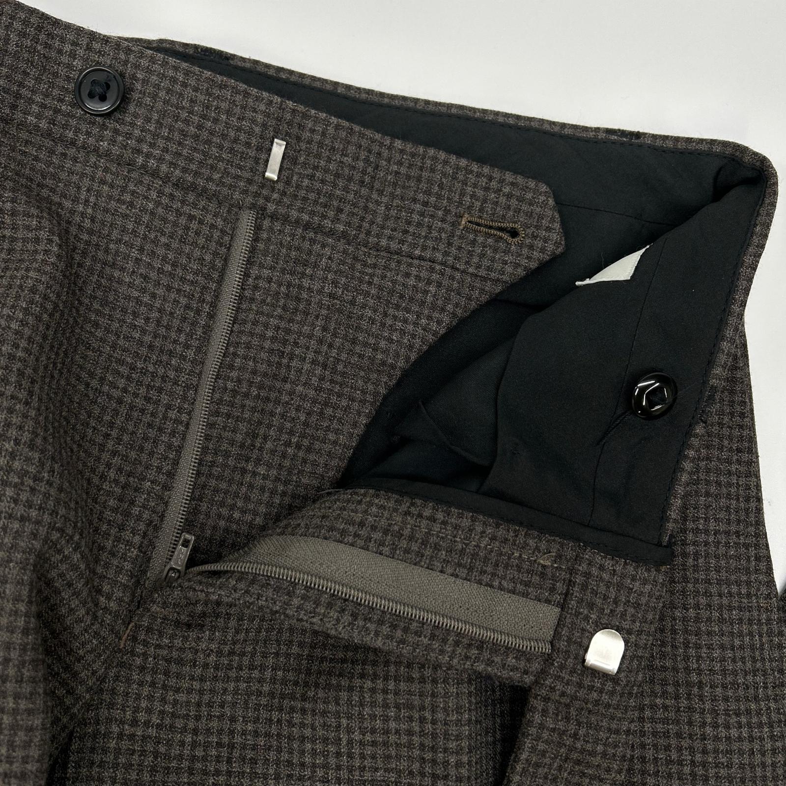 green label relaxing グリーンレーベルリラクシング 【WORK TRIP OUTFITS】ブラウン チェック柄 セットアップ スーツ セットアップ