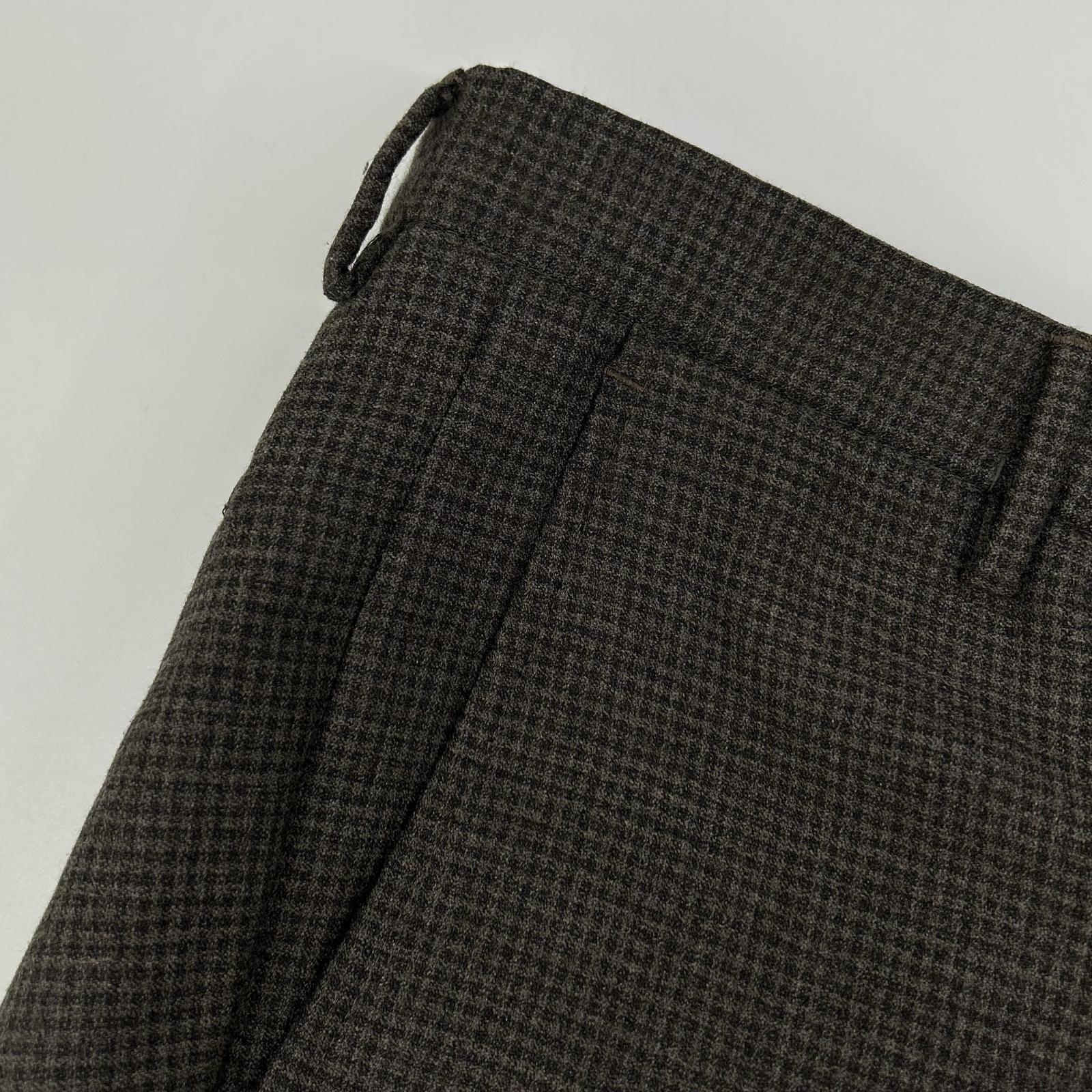 green label relaxing グリーンレーベルリラクシング 【WORK TRIP OUTFITS】ブラウン チェック柄 セットアップ スーツ セットアップ