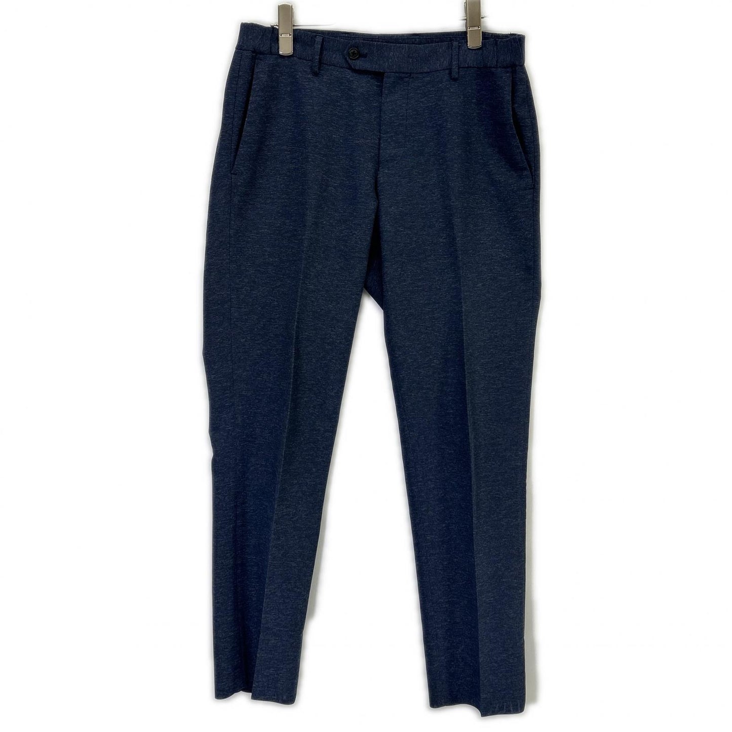 green label relaxing グリーンレーベルリラクシング 【WORK TRIP OUTFITS】ブルー WTO Pカラミ スリム セットアップ スーツ セットアップ
