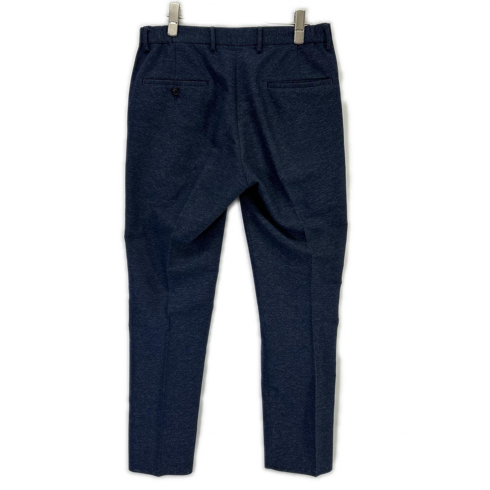 green label relaxing グリーンレーベルリラクシング 【WORK TRIP OUTFITS】ブルー WTO Pカラミ スリム セットアップ スーツ セットアップ