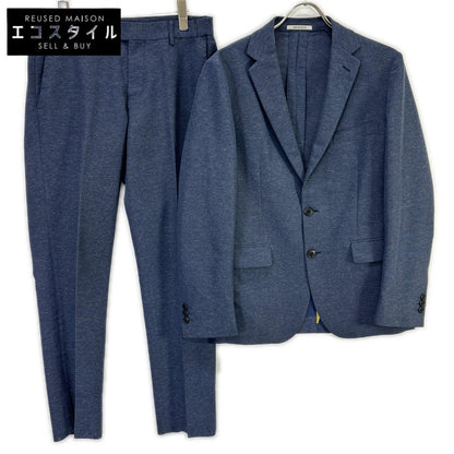 green label relaxing グリーンレーベルリラクシング 【WORK TRIP OUTFITS】ブルー WTO Pカラミ スリム セットアップ スーツ セットアップ