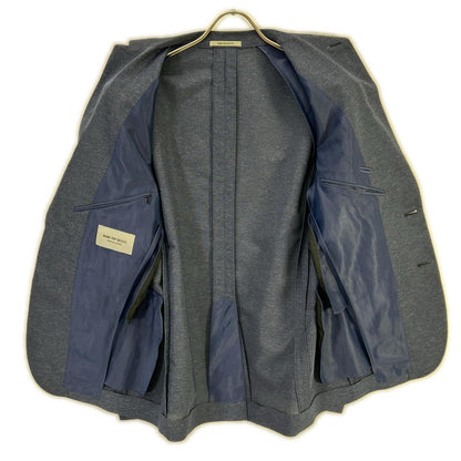 green label relaxing グリーンレーベルリラクシング 【WORK TRIP OUTFITS】ブルー WTO Pカラミ スリム セットアップ スーツ セットアップ