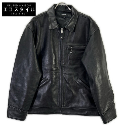 schott ショット 782-5950014 ブラック ラムレザー トラッカージャケット ジャケット