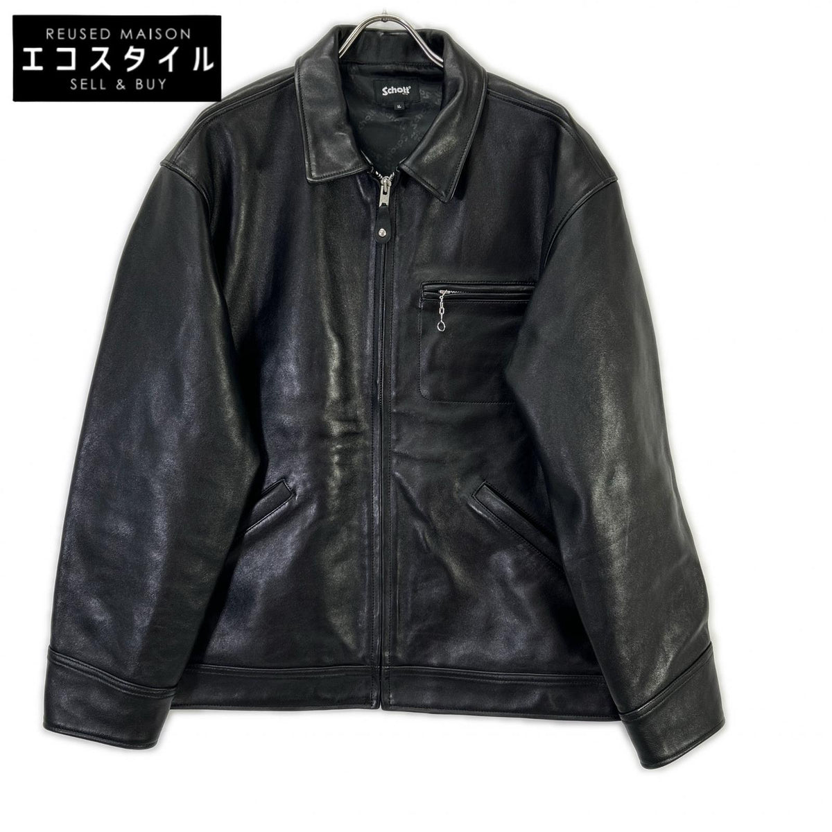 schott ショット 782-5950014 ブラック ラムレザー トラッカージャケット ジャケット