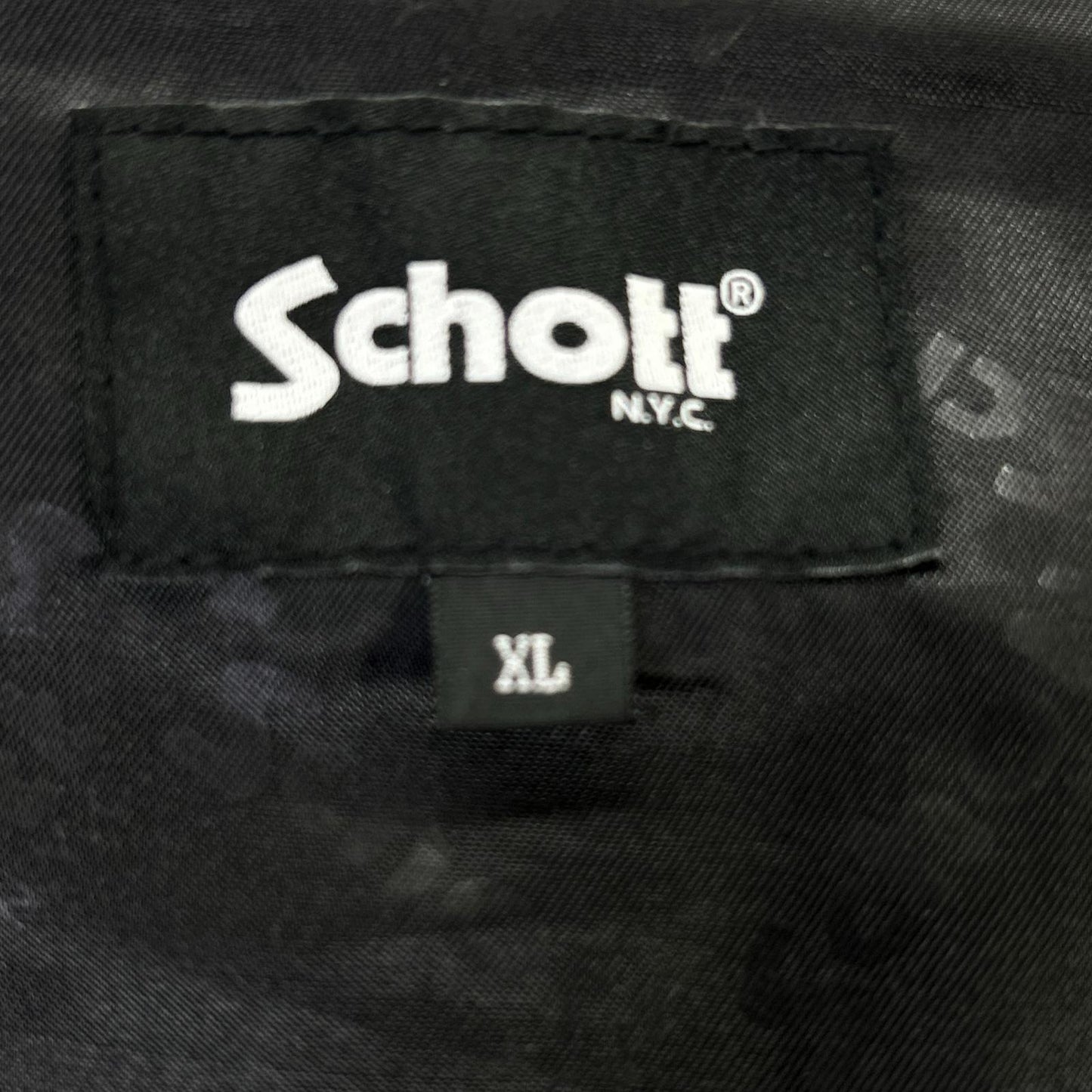 schott ショット 782-5950014 ブラック ラムレザー トラッカージャケット ジャケット