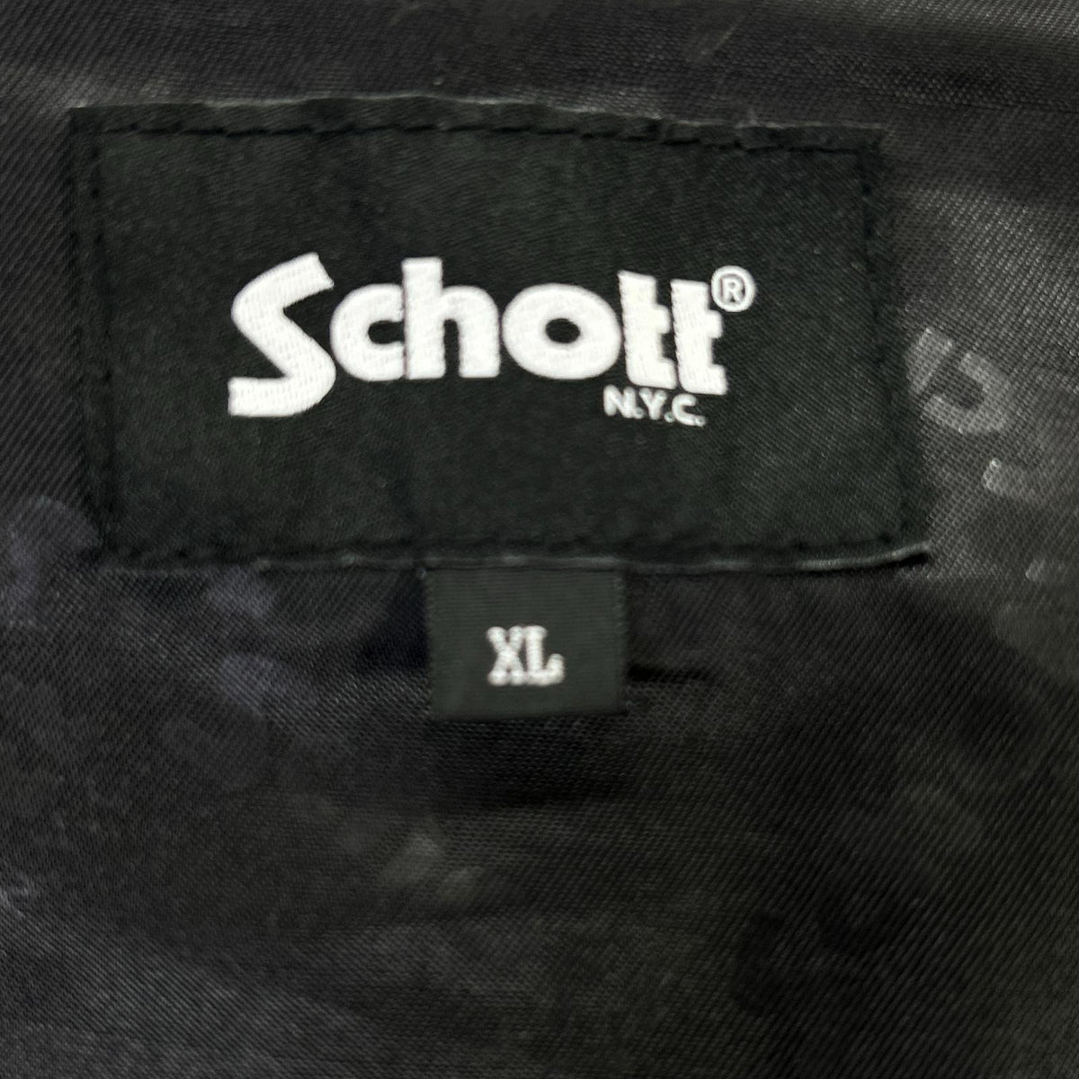 schott ショット 782-5950014 ブラック ラムレザー トラッカージャケット ジャケット