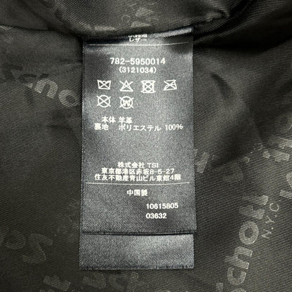 schott ショット 782-5950014 ブラック ラムレザー トラッカージャケット ジャケット