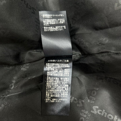 schott ショット 782-5950014 ブラック ラムレザー トラッカージャケット ジャケット