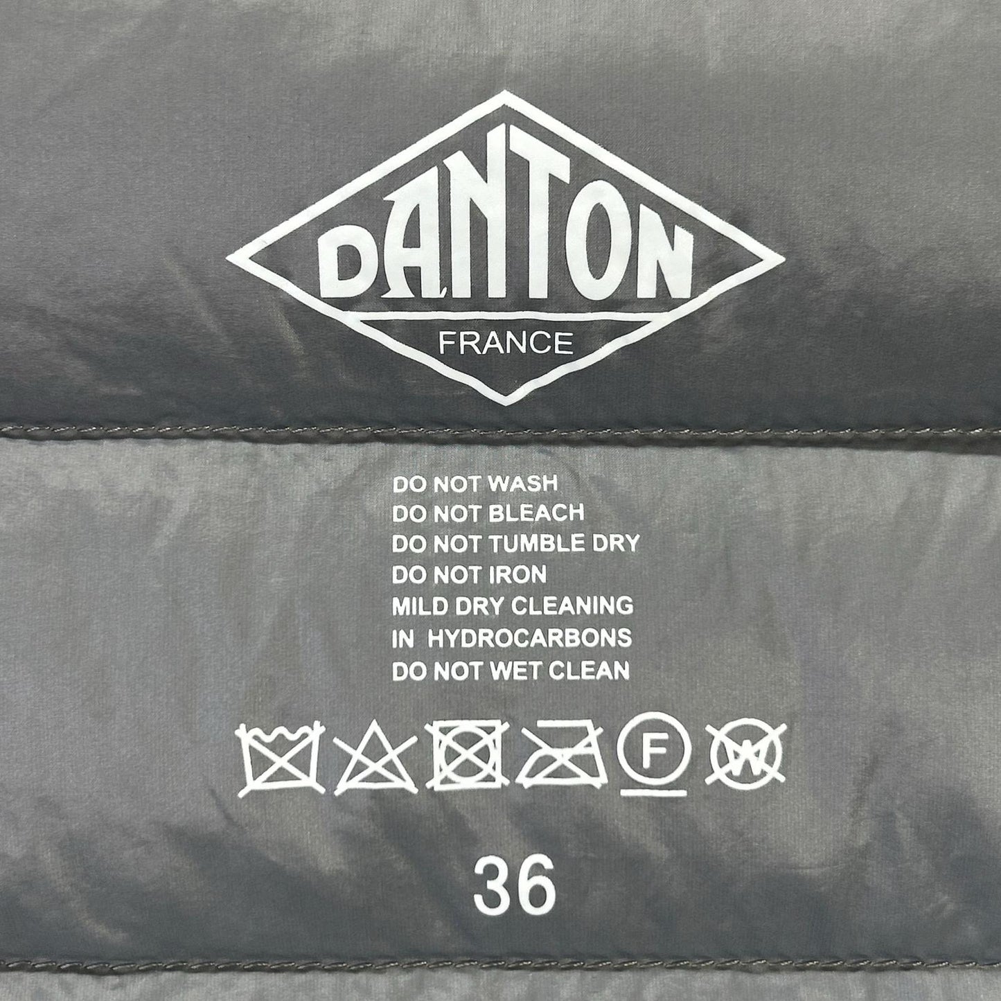 DANTON ダントン JD-8748 ベージュ インナーダウンジャケット ジャケット