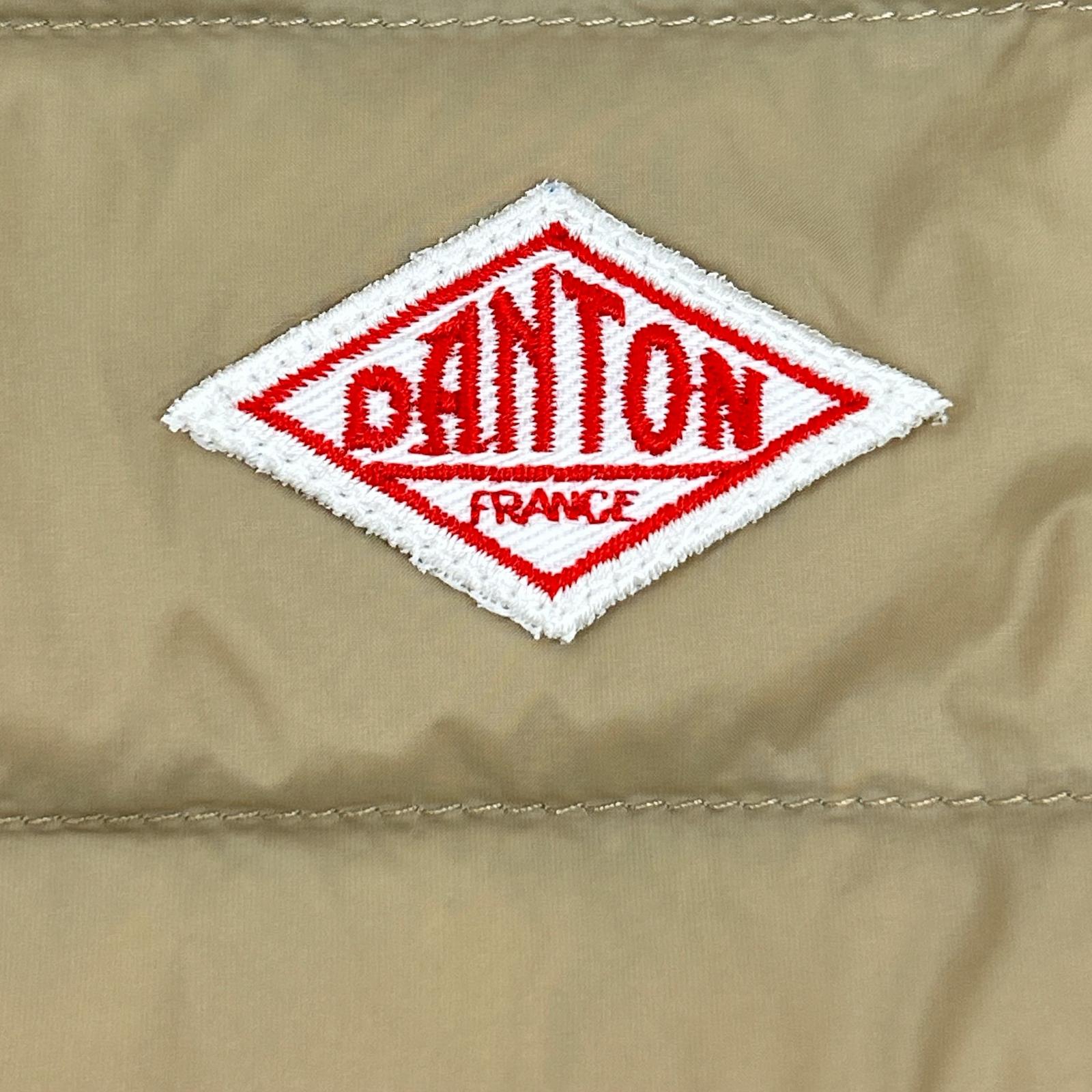 DANTON ダントン JD-8748 ベージュ インナーダウンジャケット ジャケット
