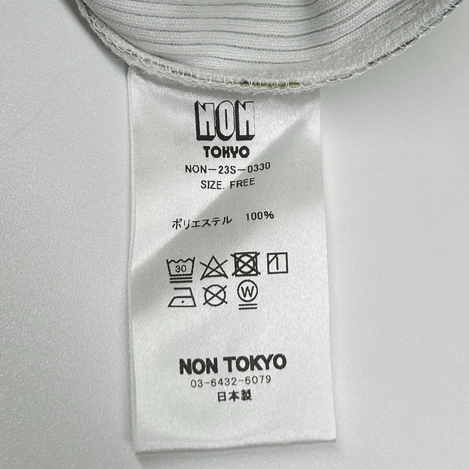 NONTOKYO ノントーキョー 23S-0330 RIB CREWNECK ONE-PIECE ワンピース