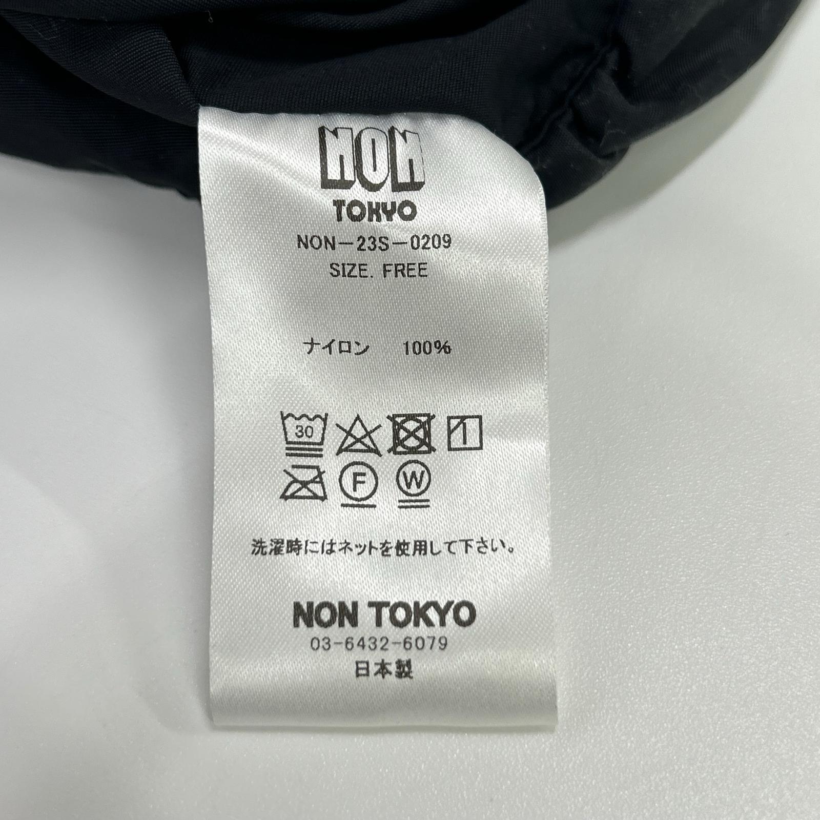 NONTOKYO ノントーキョー NON-23S-0209 ブラック フィッシングベスト ベスト